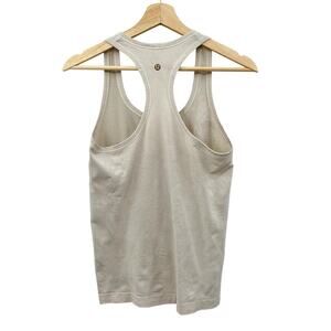 Lululemon Cream Swiftly Seamless tank